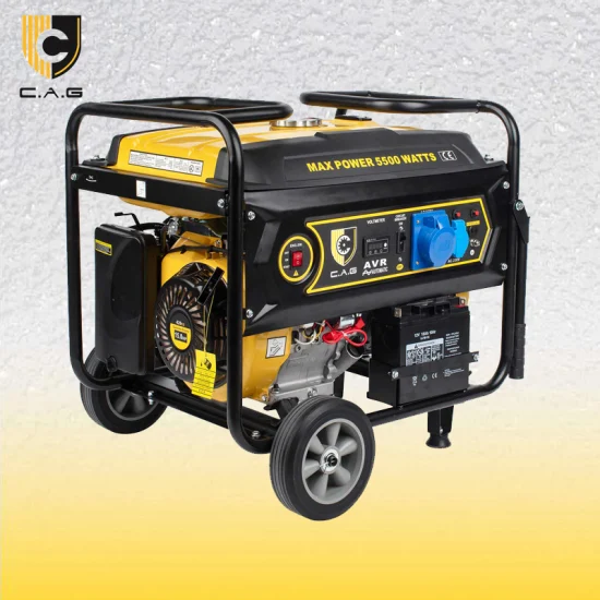 8kw 8kVA 7.5kVA Gasoline Engines Portable Generator Silent Electric Generators